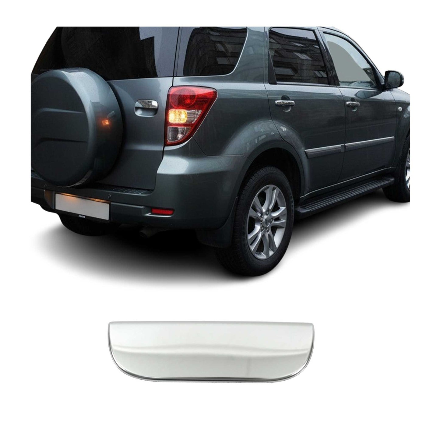 Heckklappe Kofferraumöffner Griff für Daihatsu Terios 2005-2024 Edelstahl Chrom