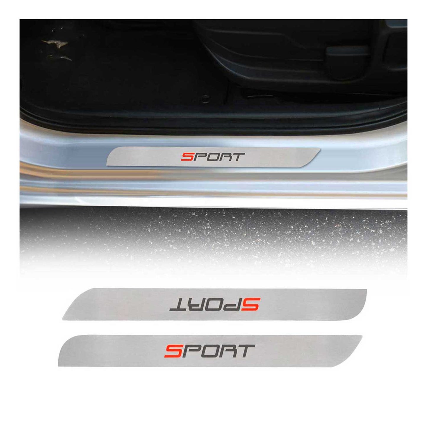 Einstiegsleisten für Alfa Romeo 147 156 Auto Edelstahl Tuning Sport 2x