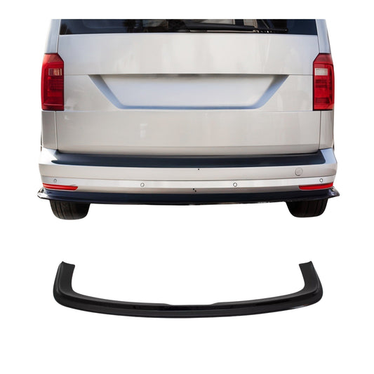 Difuzor spate pentru bara de protecție spate pentru VW Caddy 2015-2020 ABS negru 1 buc.