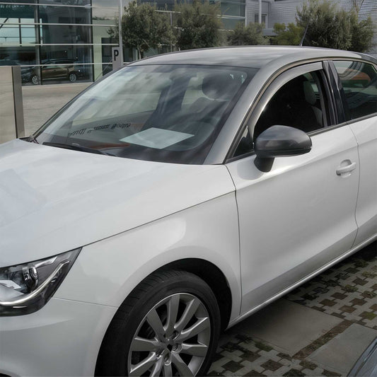 Windabweiser Regenabweiser für Audi A1 Sportback 8X 2012-2018 Dunkel Acryl 2x