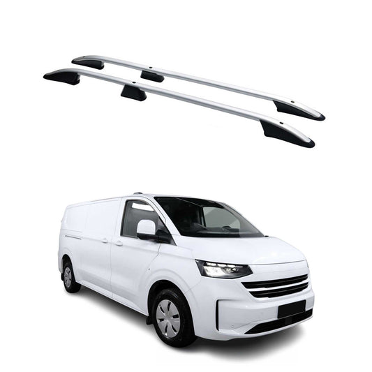 Dachreling Dachgepäckträger für VW Transporter T7 2024-2025 L2 Langer Silber 2x