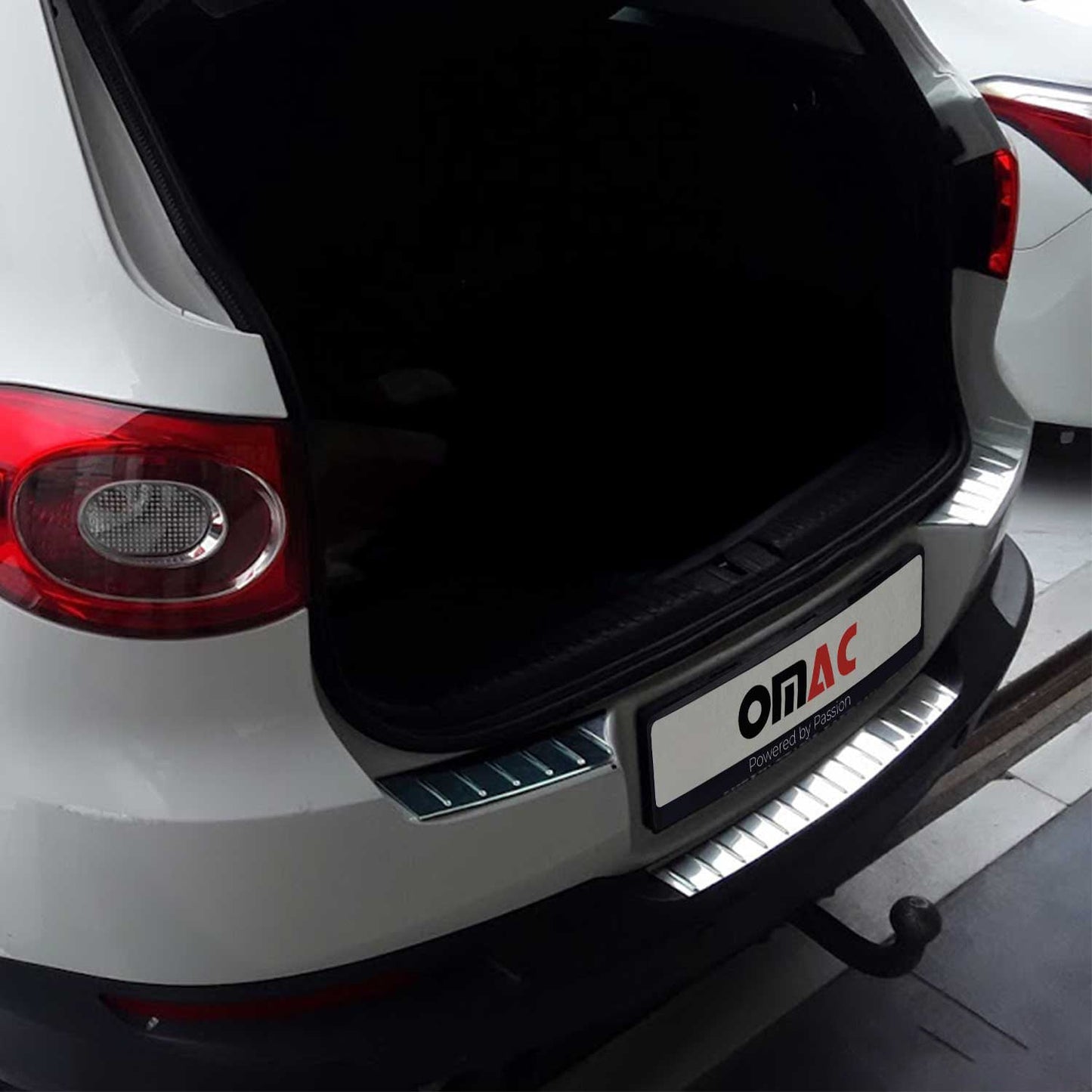 Ladekantenschutz Stoßstangenschutz für VW Tiguan 2007-2016 Chrom Gebürstet