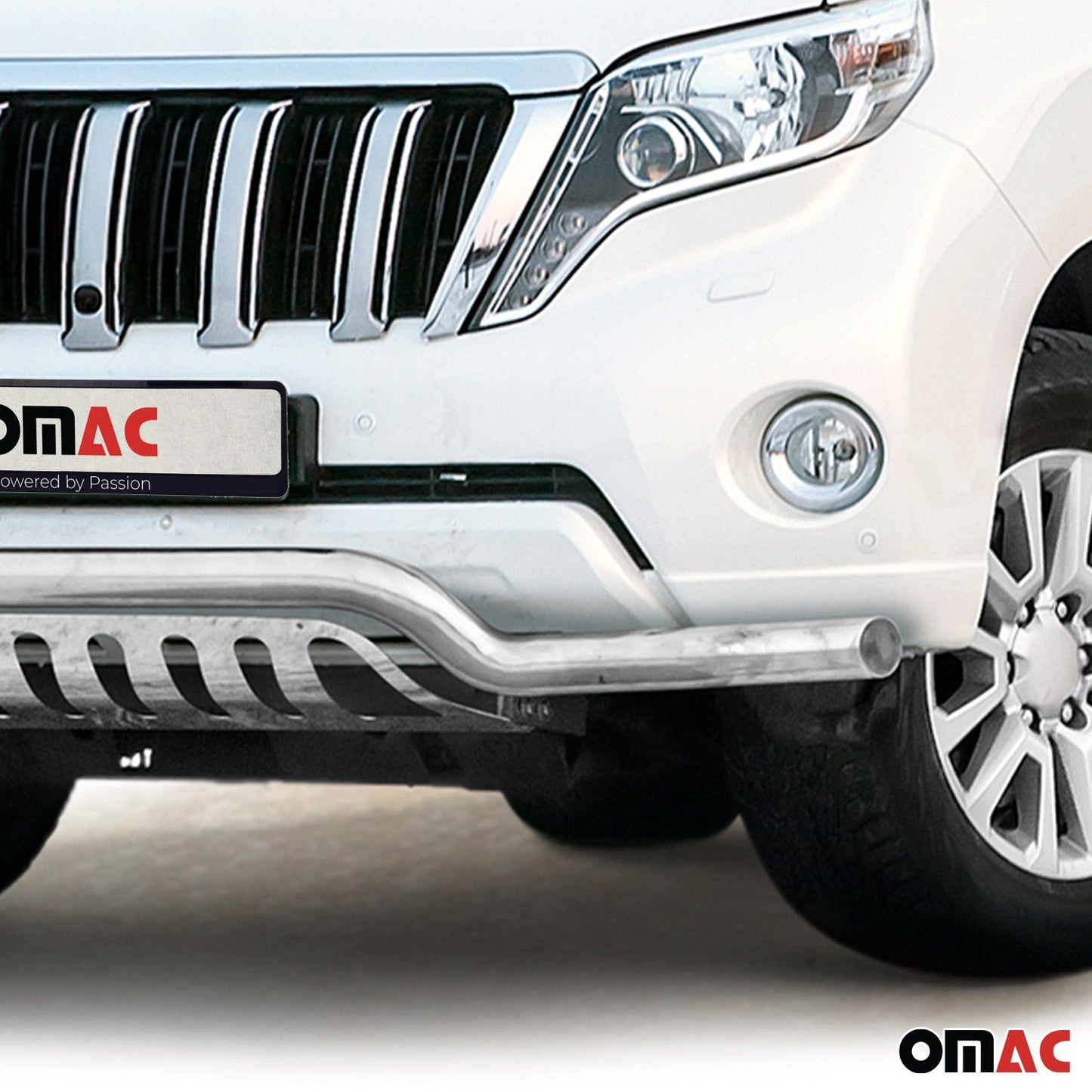 Frontbügelschutz Frontschutzbügel für Toyota Land Cruiser 150 2013-17 Grau ABE