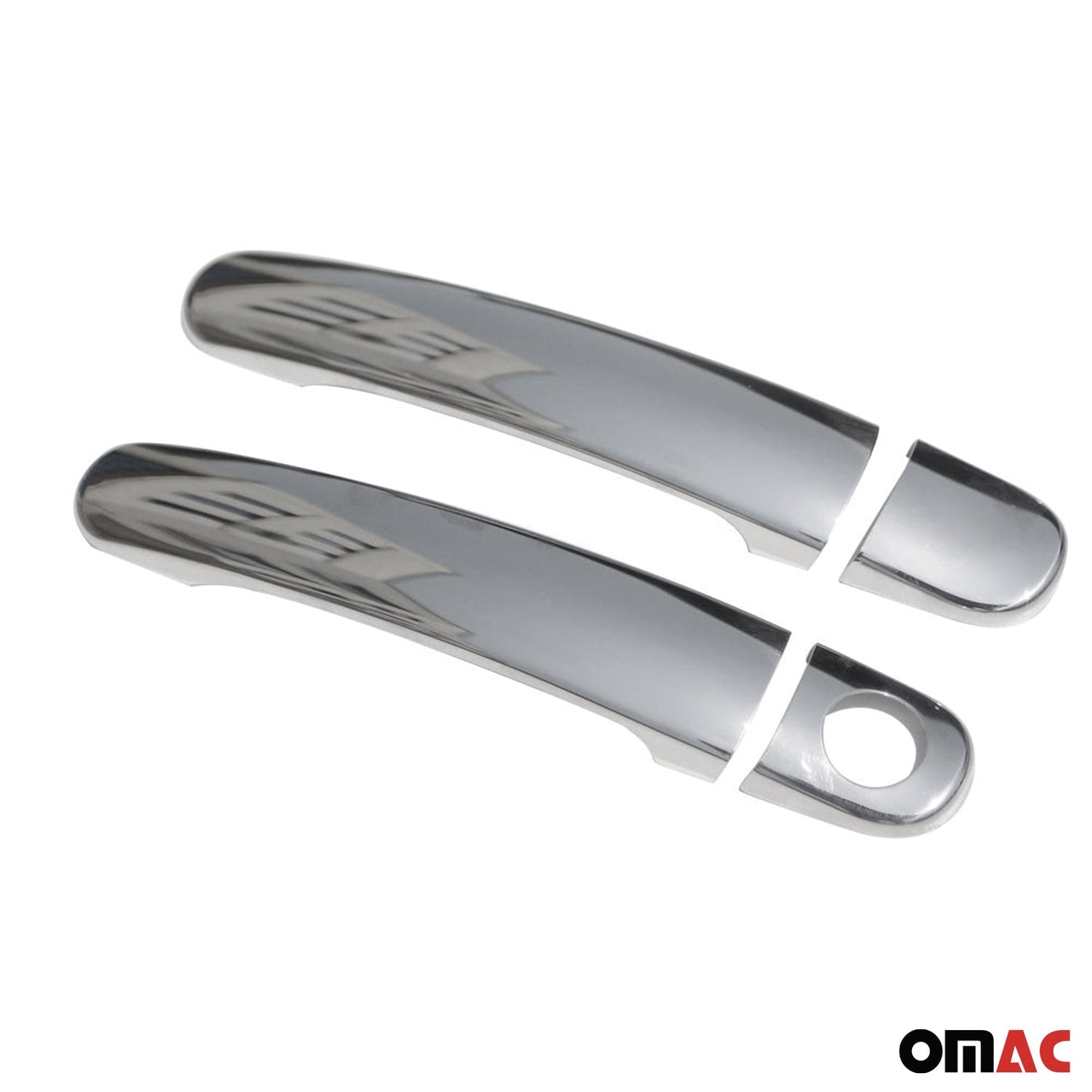 Osłona klamki drzwi do VW Fox 2003-2011, chrom srebrny, 4 sztuki