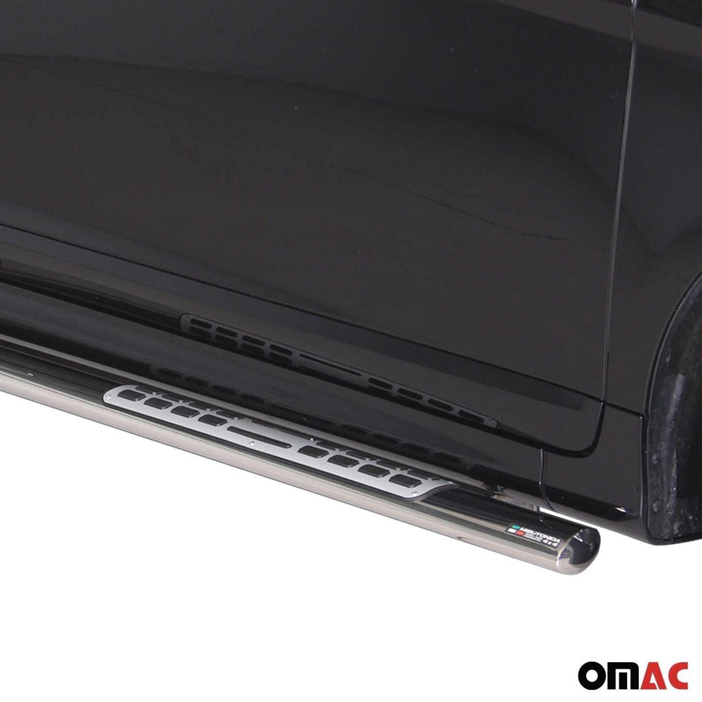 Praguri/praguri laterale din oțel inoxidabil pentru Volvo XC60 2014-2017, argintii