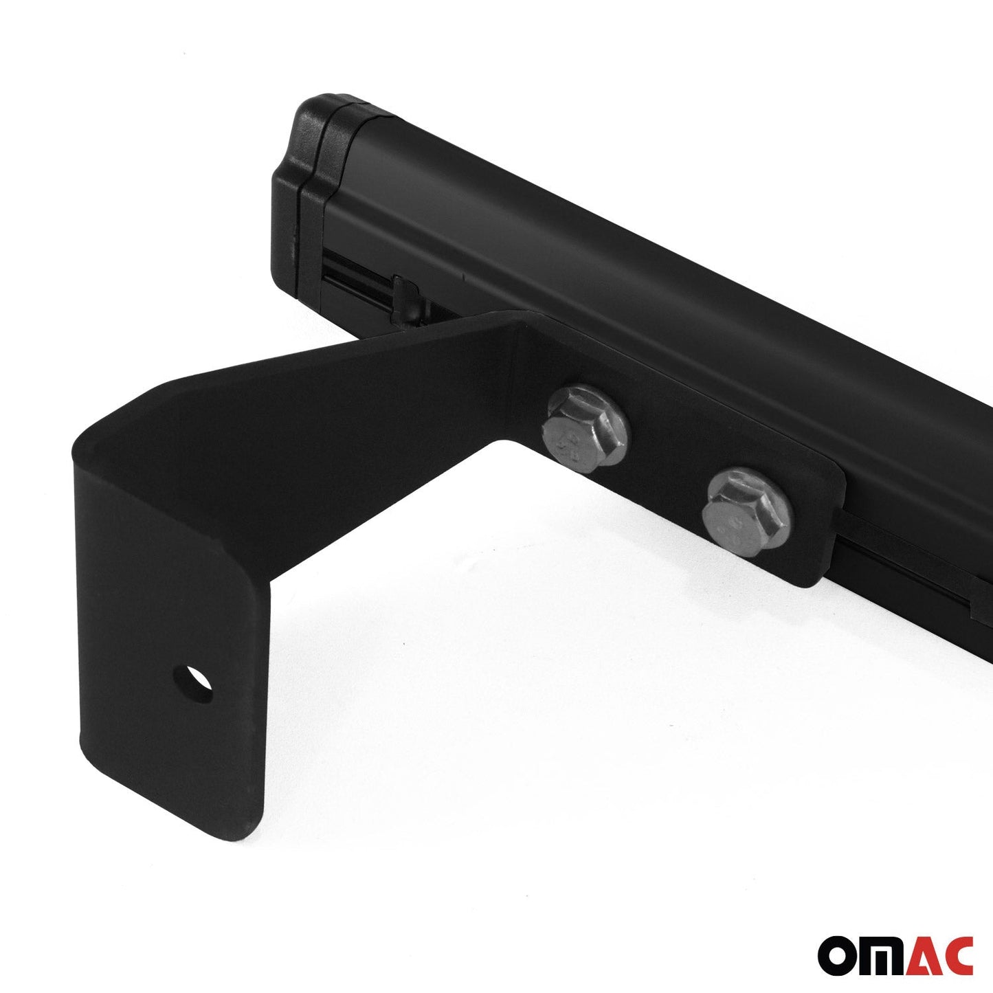 Set 2x Bare portbagaj + Suport scară pentru VW T7 Multivan 2021-2024 Negru