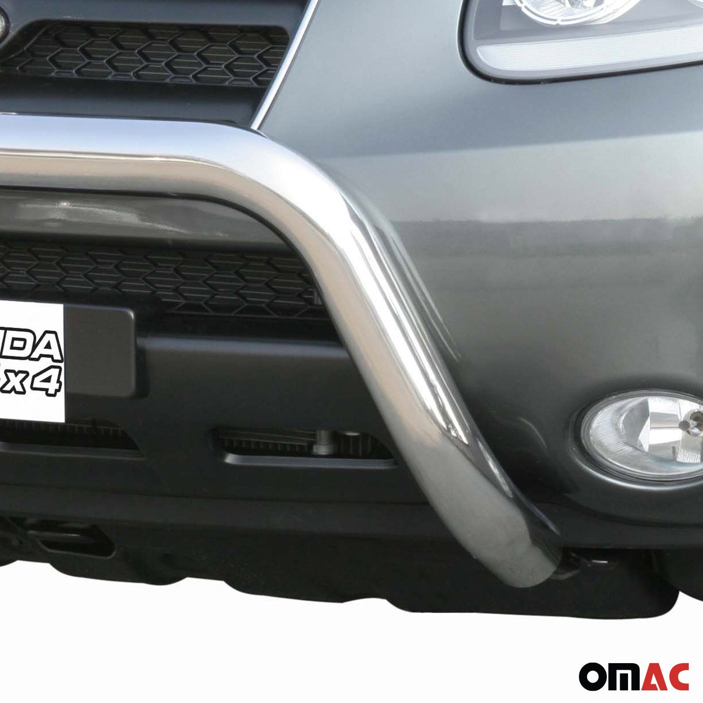 Frontbügel Frontschutzbügel für Hyundai Santa Fe 2006-2009 ø76mm Stahl Silber