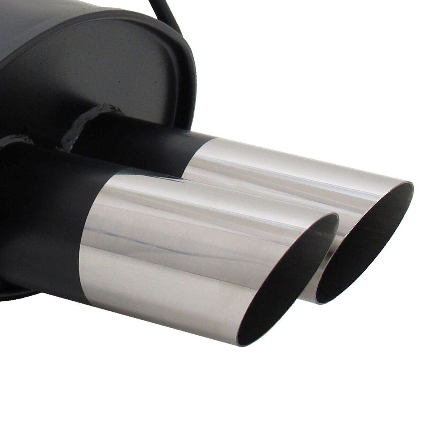 Novus Sportauspuff für Renault Clio 3 2x76mm MS-Design Endschalldämpfer