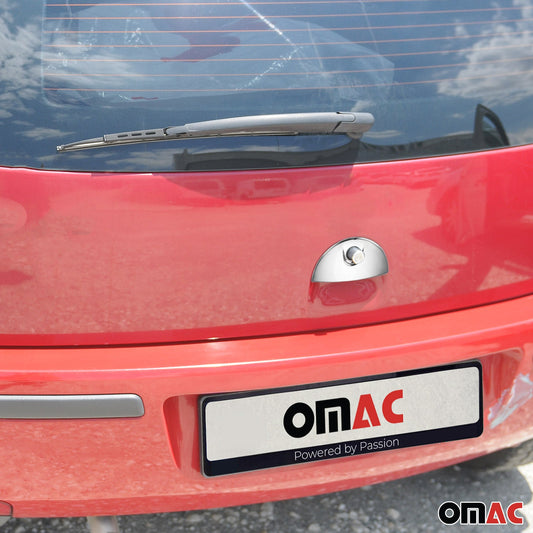 Bandă decorativă portbagaj/hayon pentru Opel Meriva 2003-2010, oțel inoxidabil cromat