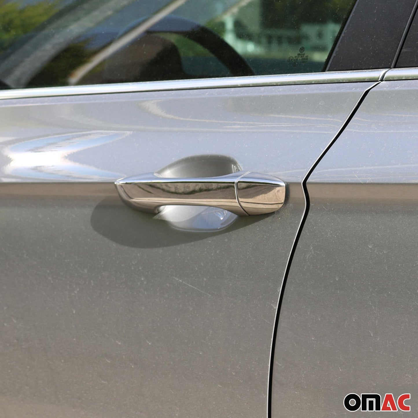 Türgriff Blende Türgriffkappen für VW Tiguan Allspace 2016-2024 Edelstahl 8x