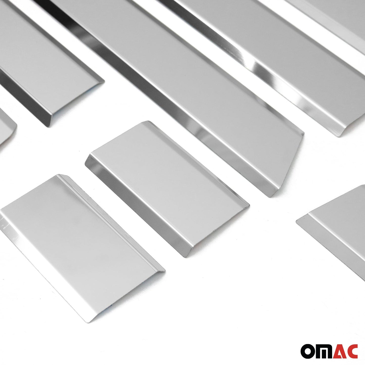 Seitentürleiste Türschutz für Mercedes Sprinter W906 2006-18 L2 RS Chrom 10x