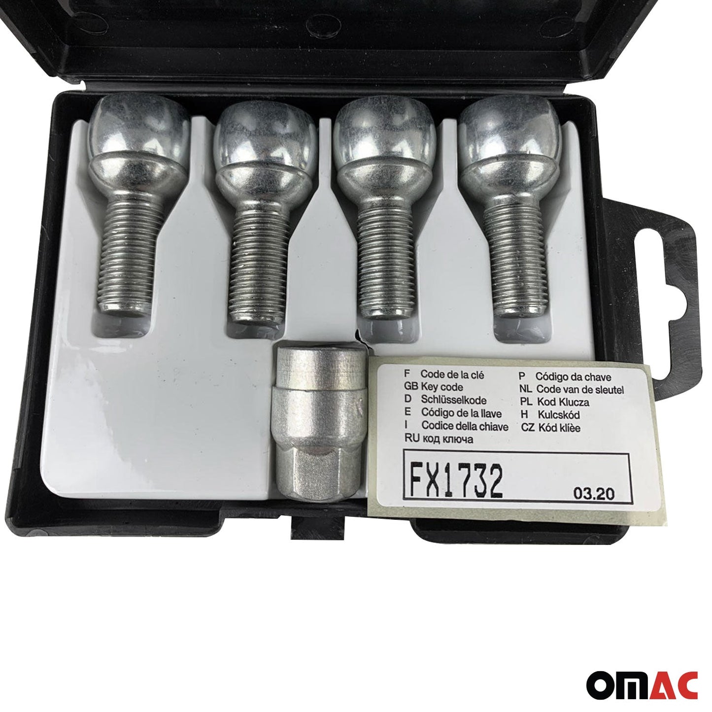 Blocatoare de roți M14 x 1.5 cu scaun sferic pentru Seat Ateca 2016-2020 