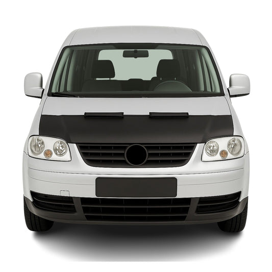 Protecție capotă anti-ciobire pentru VW Caddy 2003-2010, jumătate neagră