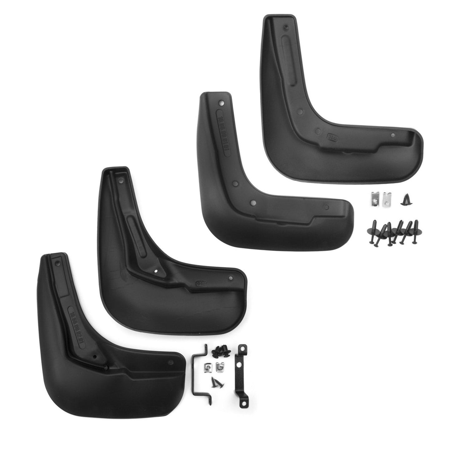 Apărători de noroi/apărători de noroi pentru Ford Mondeo mk5 toate modelele 2014-2022, plastic, negre, 4x