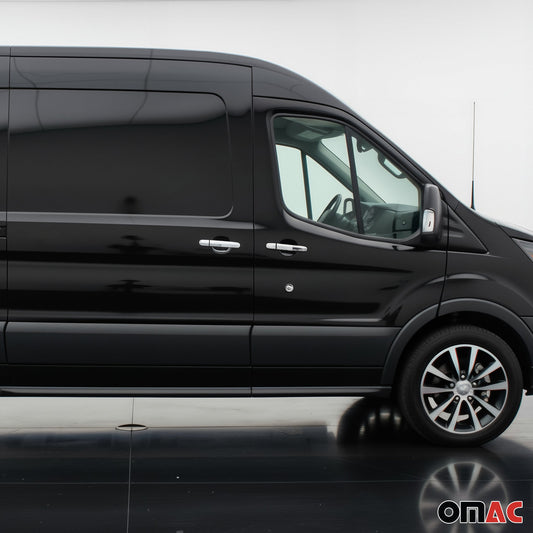 Türgriff Blende Türgriffkappen für Ford Transit 2014-2025 5-Tür Edelstahl 12x