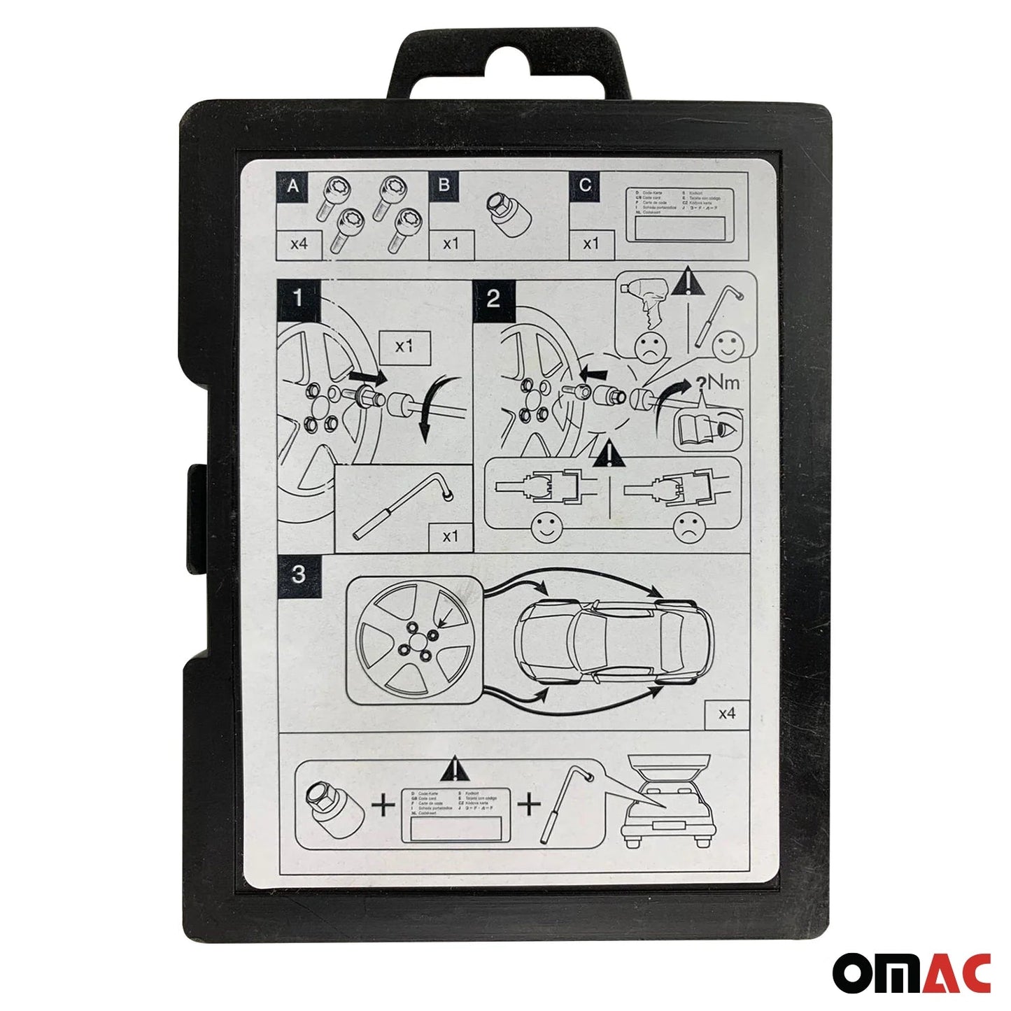 Blocatoare de roți, șuruburi de blocare a roților M12 x 1,5 pentru Opel Antara 2006-2020 