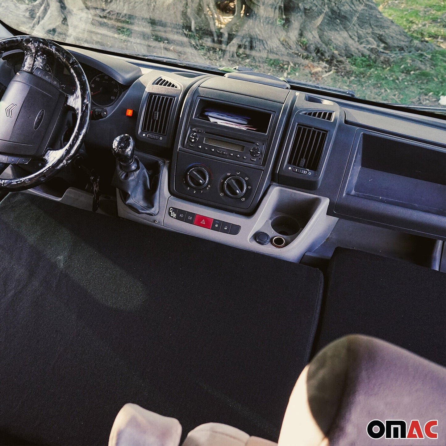 Saltea rulotă cabină pat pentru Mercedes Vito W447 2014-2025 negru