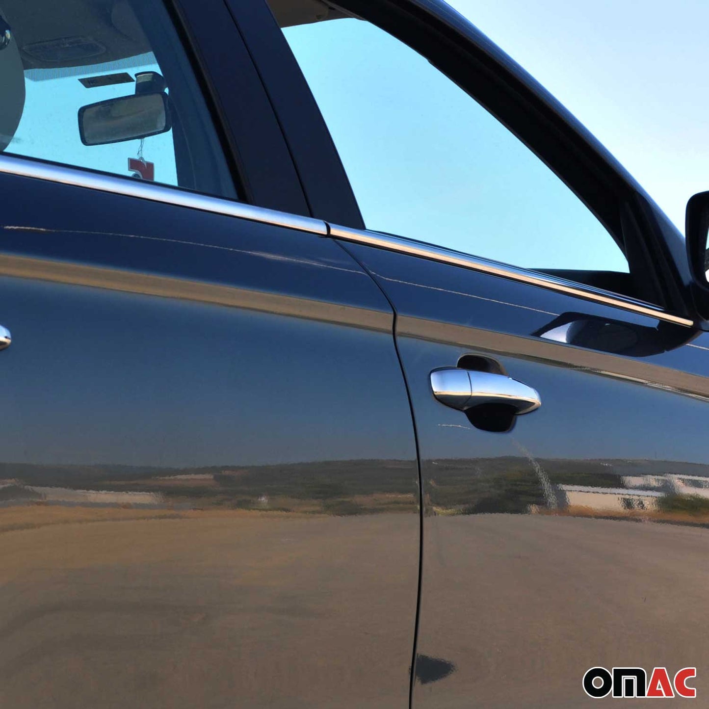 Fensterleisten Zierleisten für Peugeot 301 2012-2025 Edelstahl Chrom 6tlg