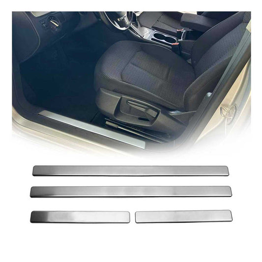 Ornamente prag uși pentru VW Golf 2012-2025, crom periat, 4x