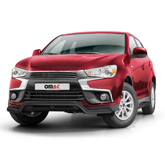 Bară de protecție față, bară de protecție față pentru Mitsubishi ASX 2017-2022, omologată ABE, neagră