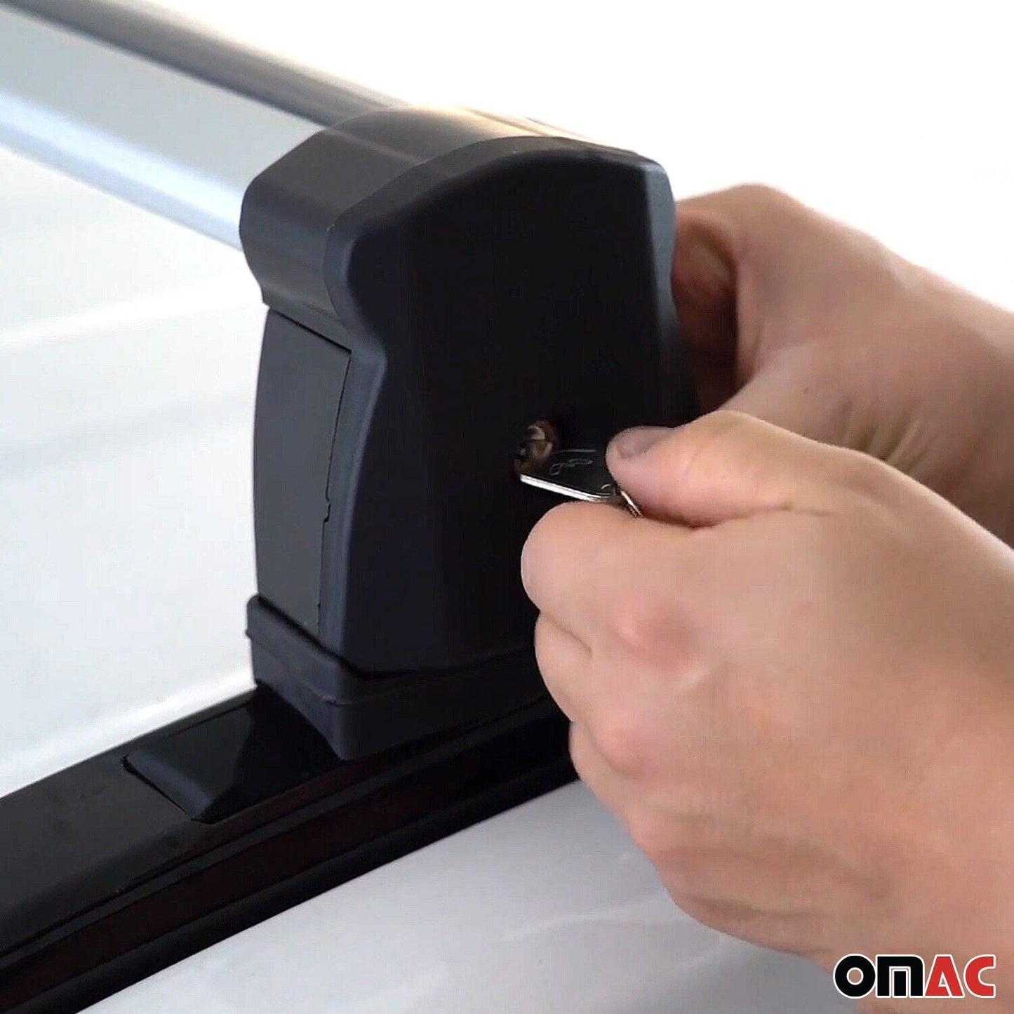 Menabo Dachträger Grundträger für Toyota RAV4 2018-2025 Querträger Alu Grau