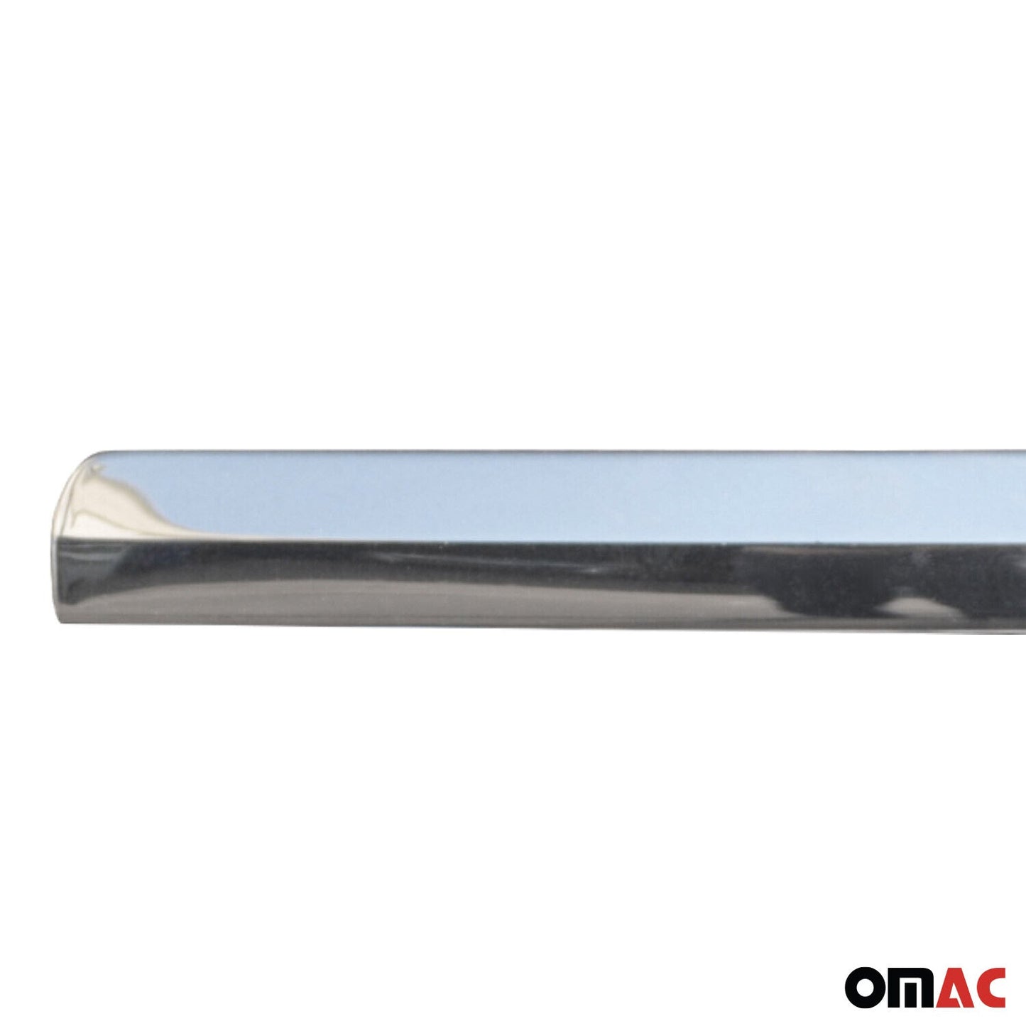 Bandă decorativă portbagaj pentru Fiat Qubo 2008-2021, oțel inoxidabil cromat, 1 bucată