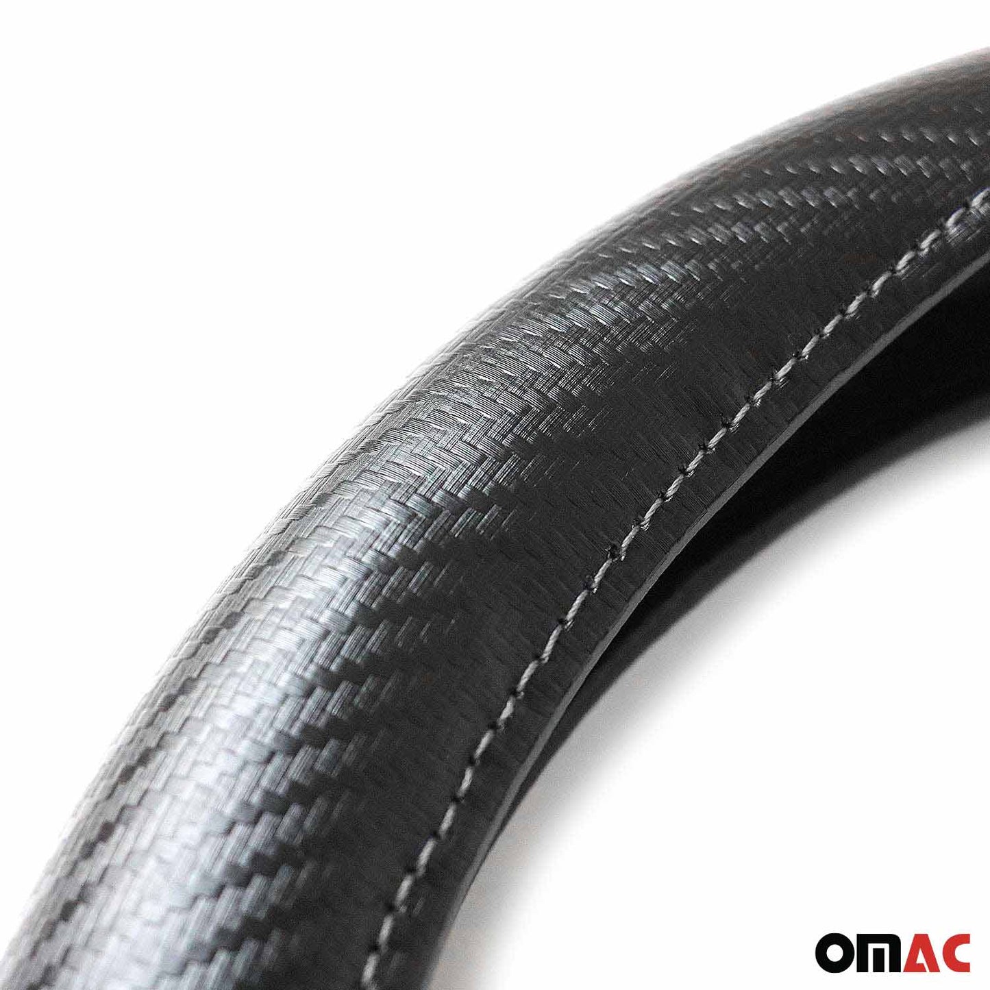 Lenkradbezug Lenkradschoner Lenkrad Abdeckung Schwarz Blau Streifen Ø 38-40 cm