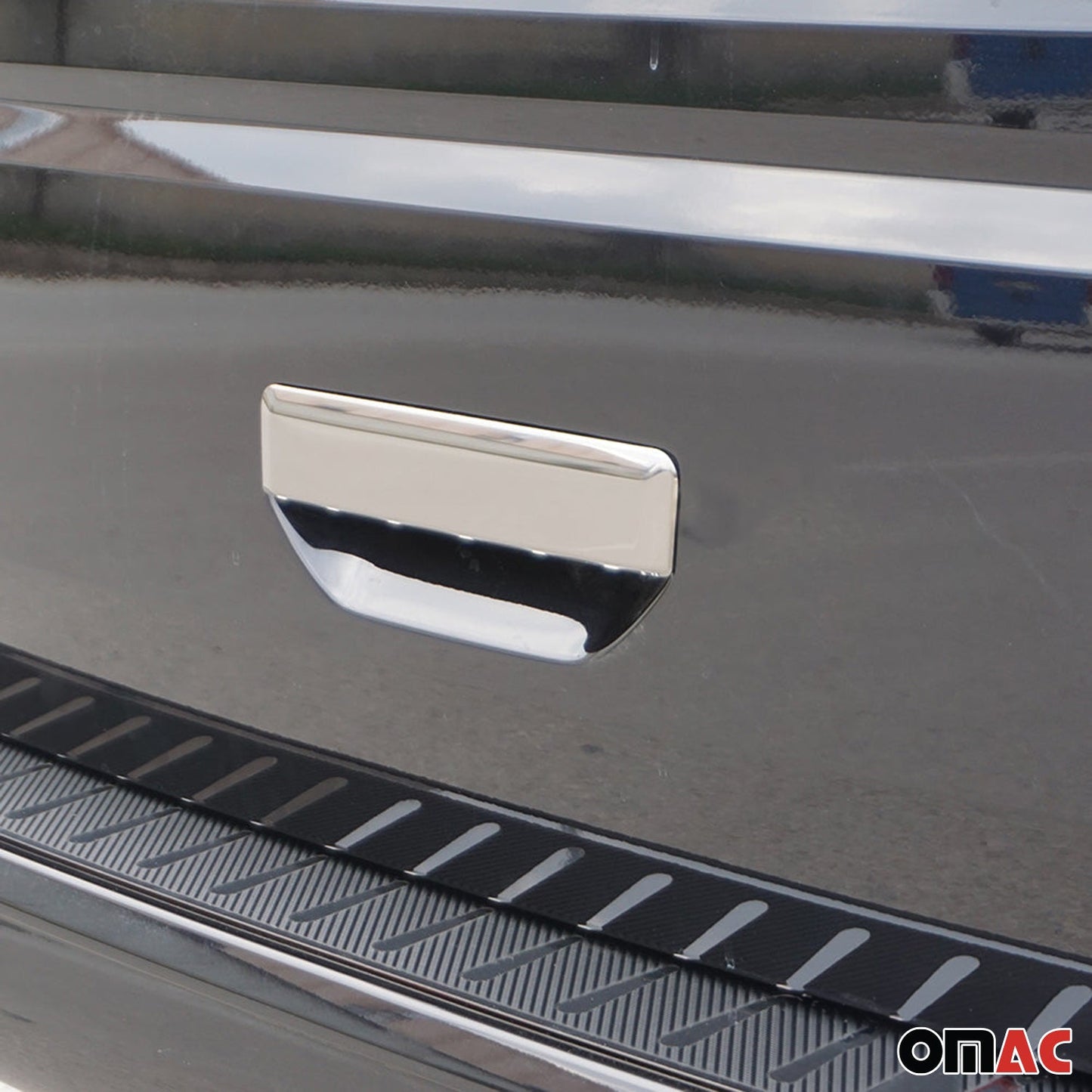 Heckklappe Kofferraumöffner Griff für VW Caddy 2021-2025 Edelstahl Chrom