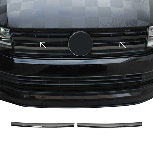 Grilă radiator VW T6 Transporter Highline 2015-19 Crom închis 2x