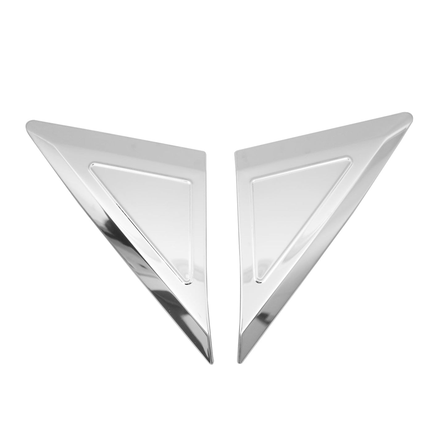 Ornamente triunghiulare geam pentru Mercedes Sprinter W907 2018-2025 oțel inoxidabil 2x