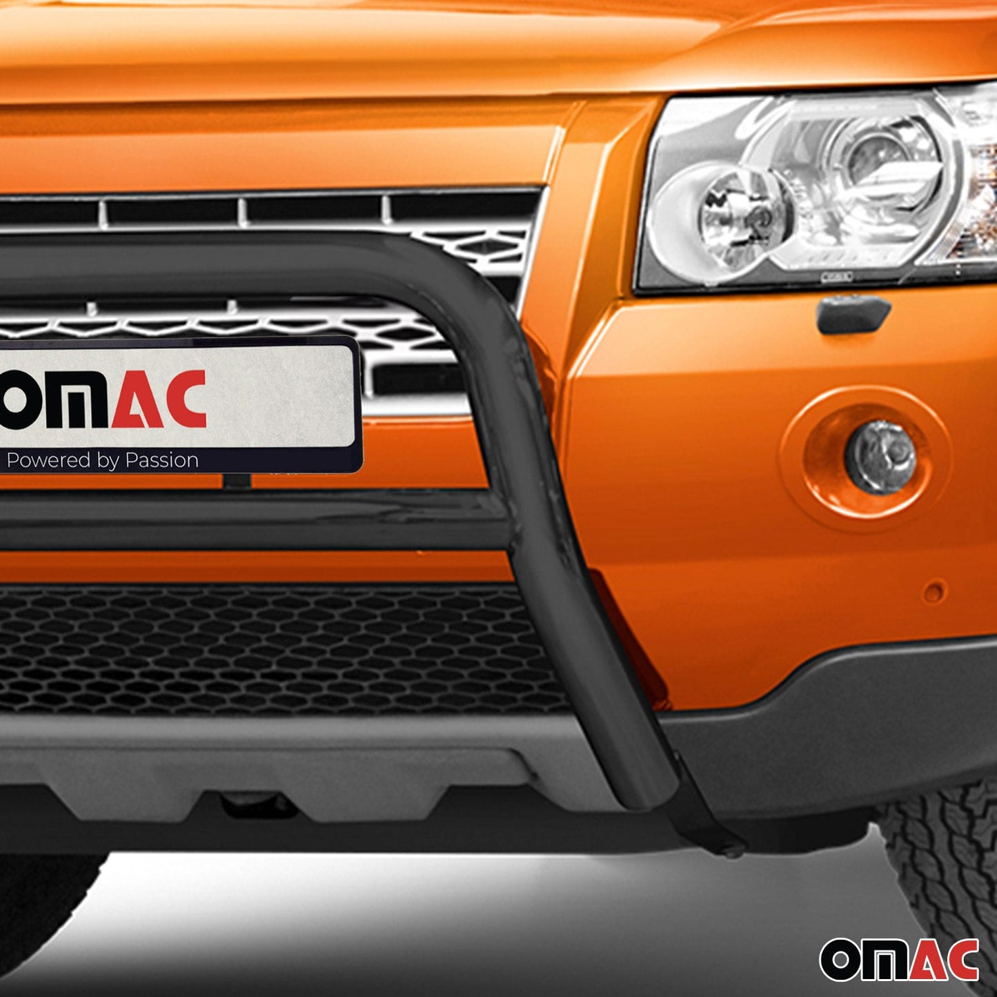 Bară de protecție față pentru Land Rover Freelander 2006-14, omologată ABE, oțel, neagră