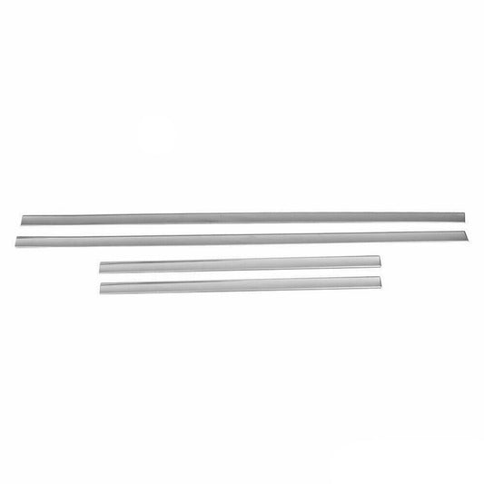 Türschutz Türleiste Seitentürleiste für Kia Ceed 5D SW Edelstahl Silber 4x
