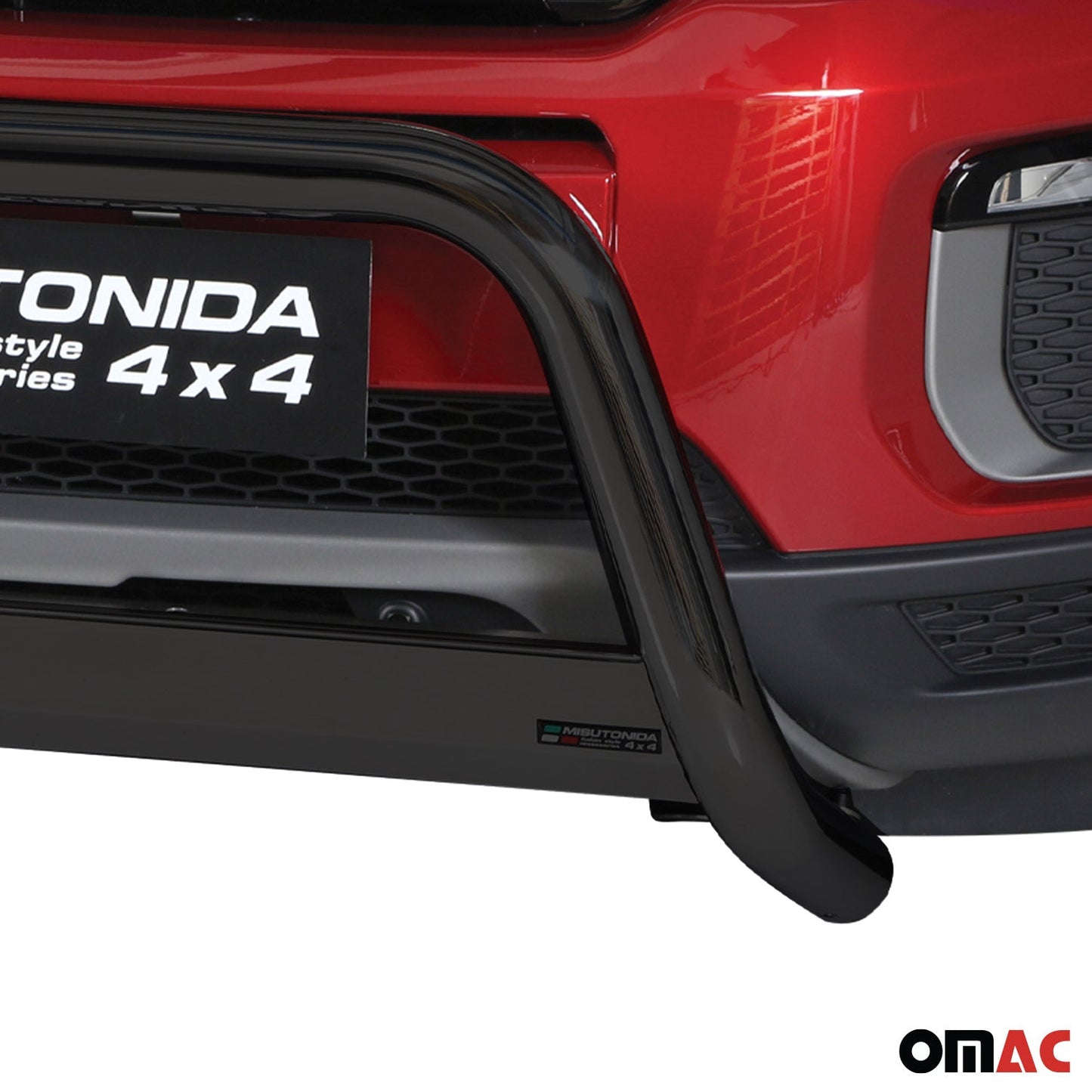 Bară de protecție/buton față pentru Range Rover Evoque 2016-2021, ø63mm, oțel, negru