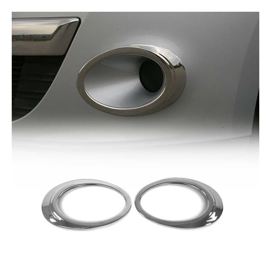 Nebelscheinwerfer Rahmen Umrandung für Renault Megane 2009-2013 Edelstahl 2x