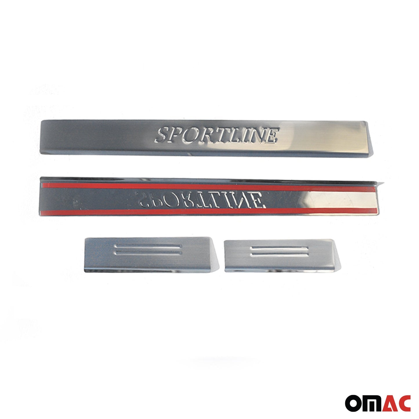 Ornamente prag uși pentru BMW X3 E83 2003-2010, oțel inoxidabil, sport, set 4 piese