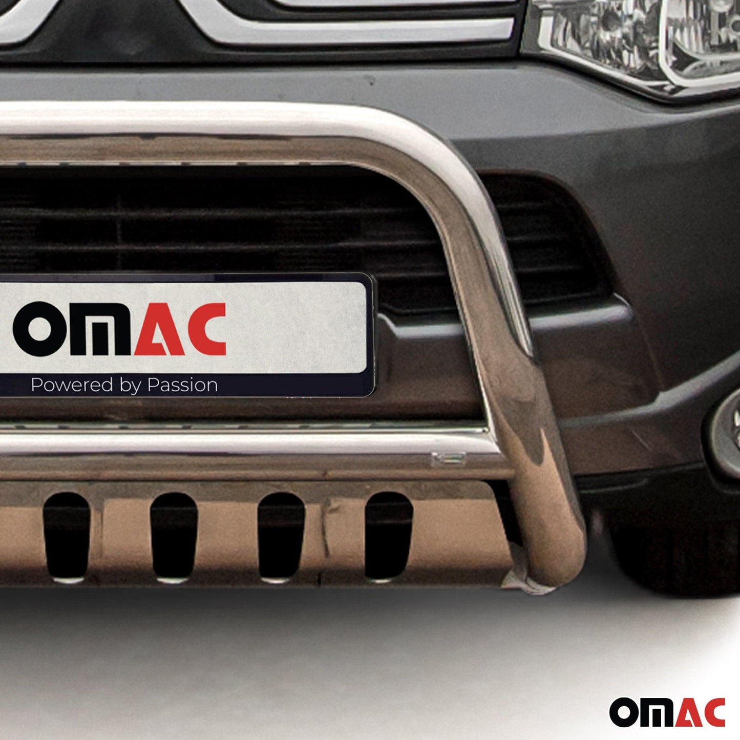 Frontbügelschutz Frontschutzbügel für Mitsubishi Outlander 2012-2015 ABE Silber