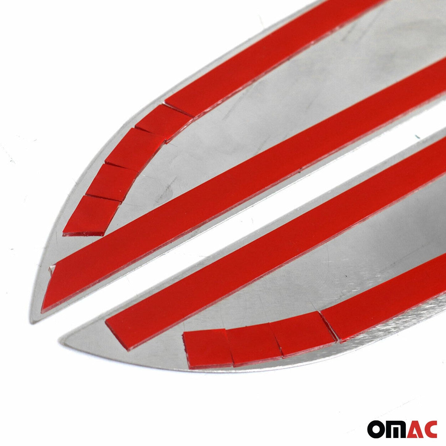 Spoiler Leiste Kofferraum Leiste für Jeep Compass 2016-2025 Edelstahl Silber 2x