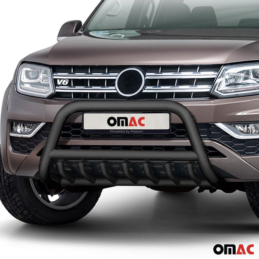 Bară de protecție față pentru VW Amarok 2016-2021 cu ABE (omologare de tip germană) Negru oțel