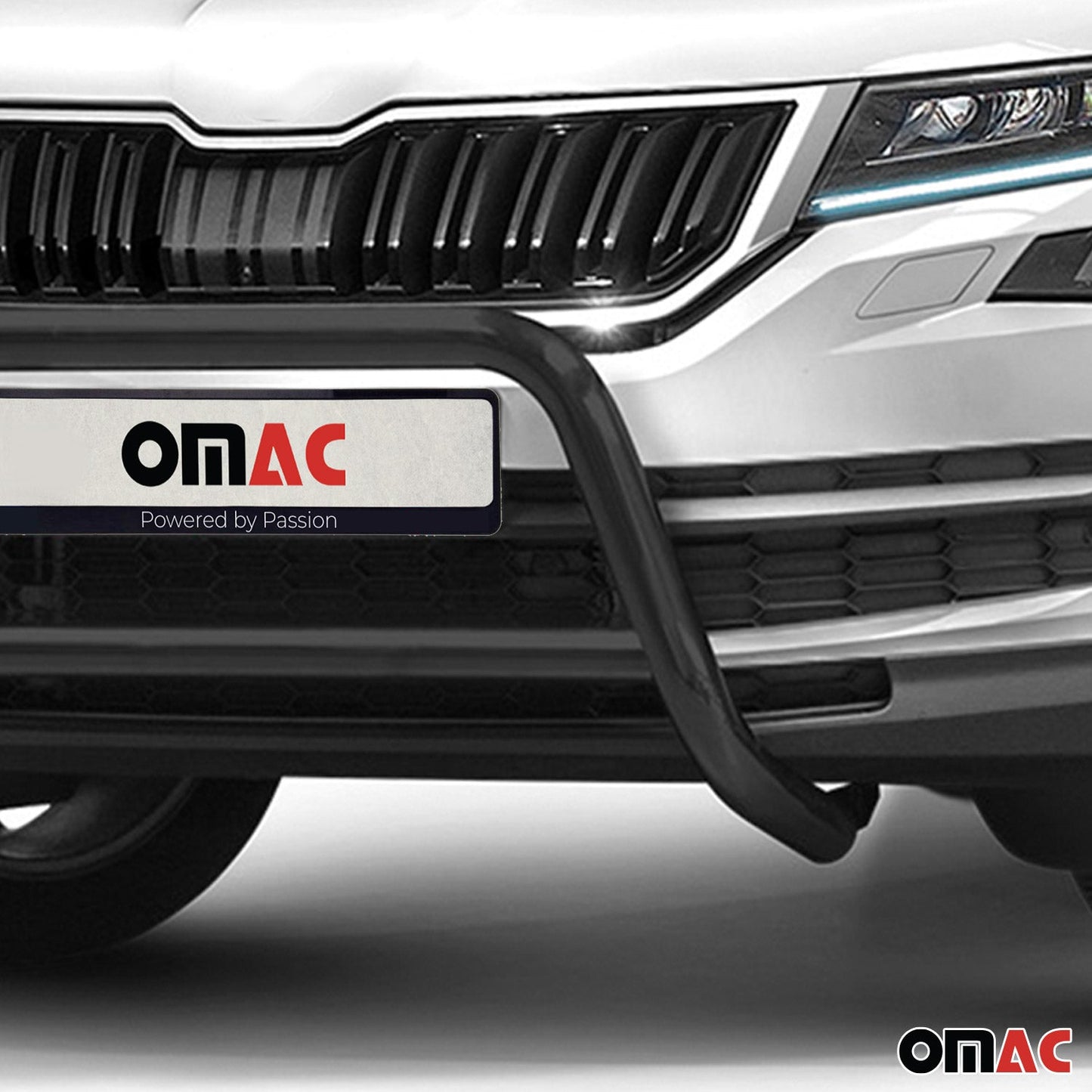 Frontbügel Frontschutzbügel für Skoda Kodiaq 2017-2022 mit ABE Stahl Schwarz