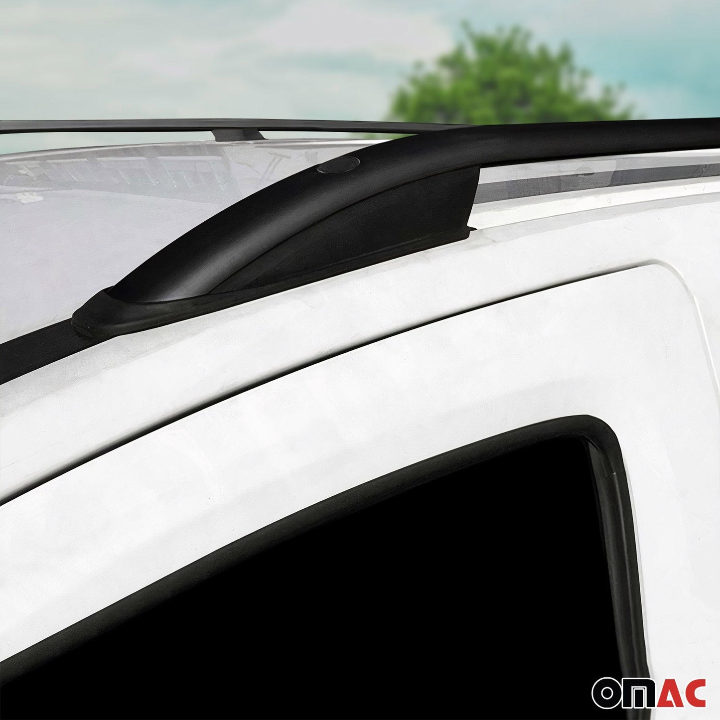 2016-2019 Peugeot 3008 Dachreling Dachträger Schwarz Aluminium 2 tlg