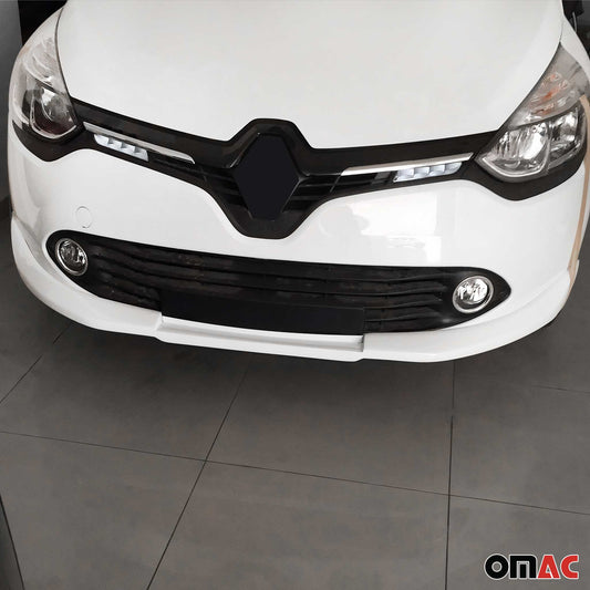 Kit caroserie difuzor spate spoiler față pentru Renault Clio 2012-2019 grundat ABS 5 piese