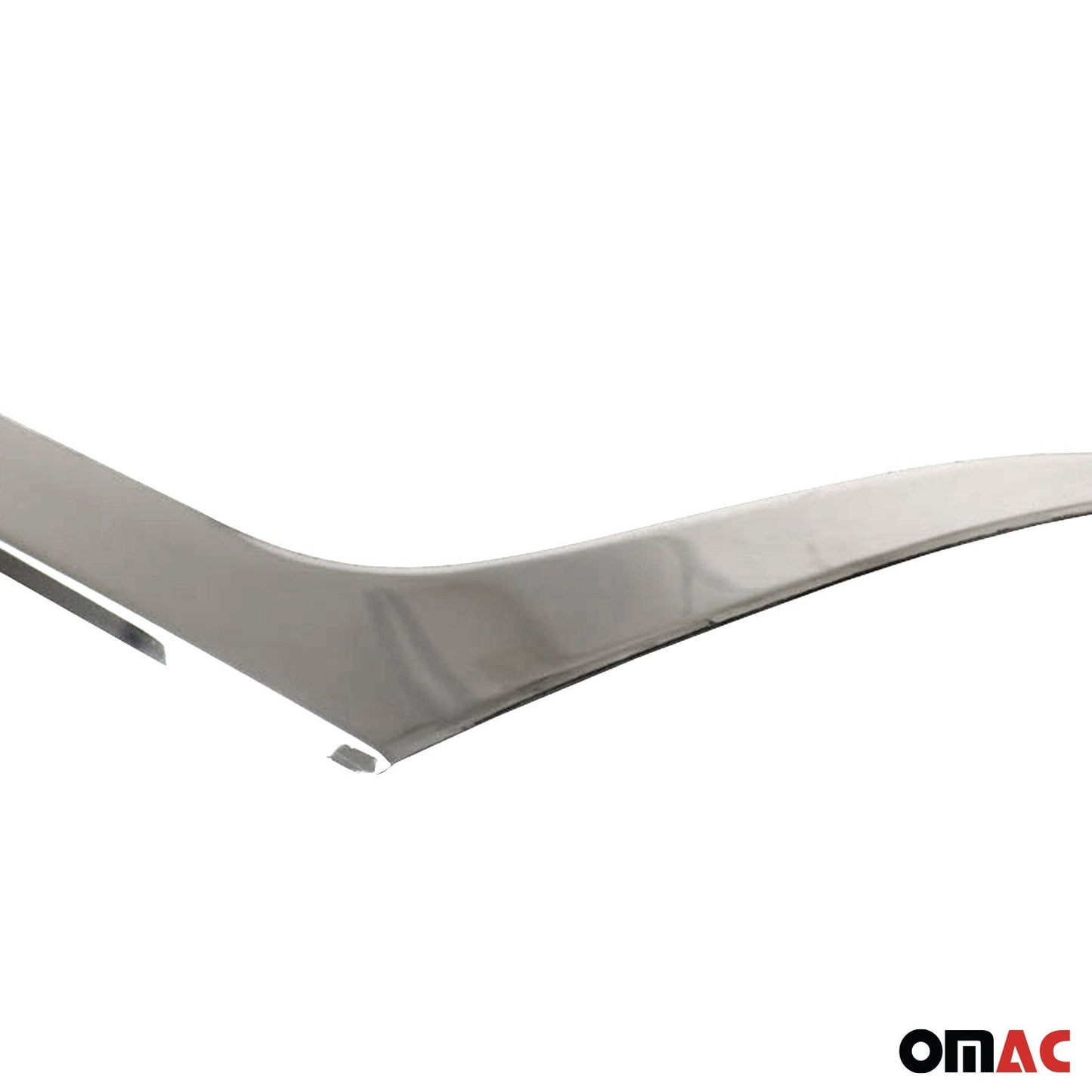 Kühlergrill Leisten Grillleisten für Renault Megane 2009-2012 Edelstahl Silber