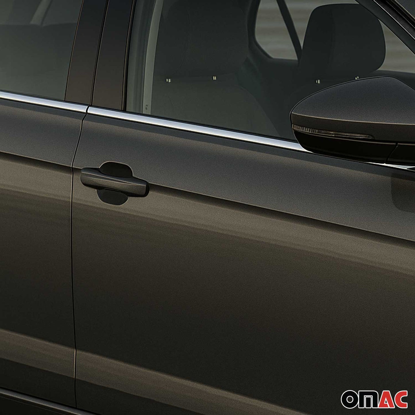 Fensterleisten Zierleisten für VW Polo 6R 2009-2017 LHD Edelstahl Chrom 6tlg