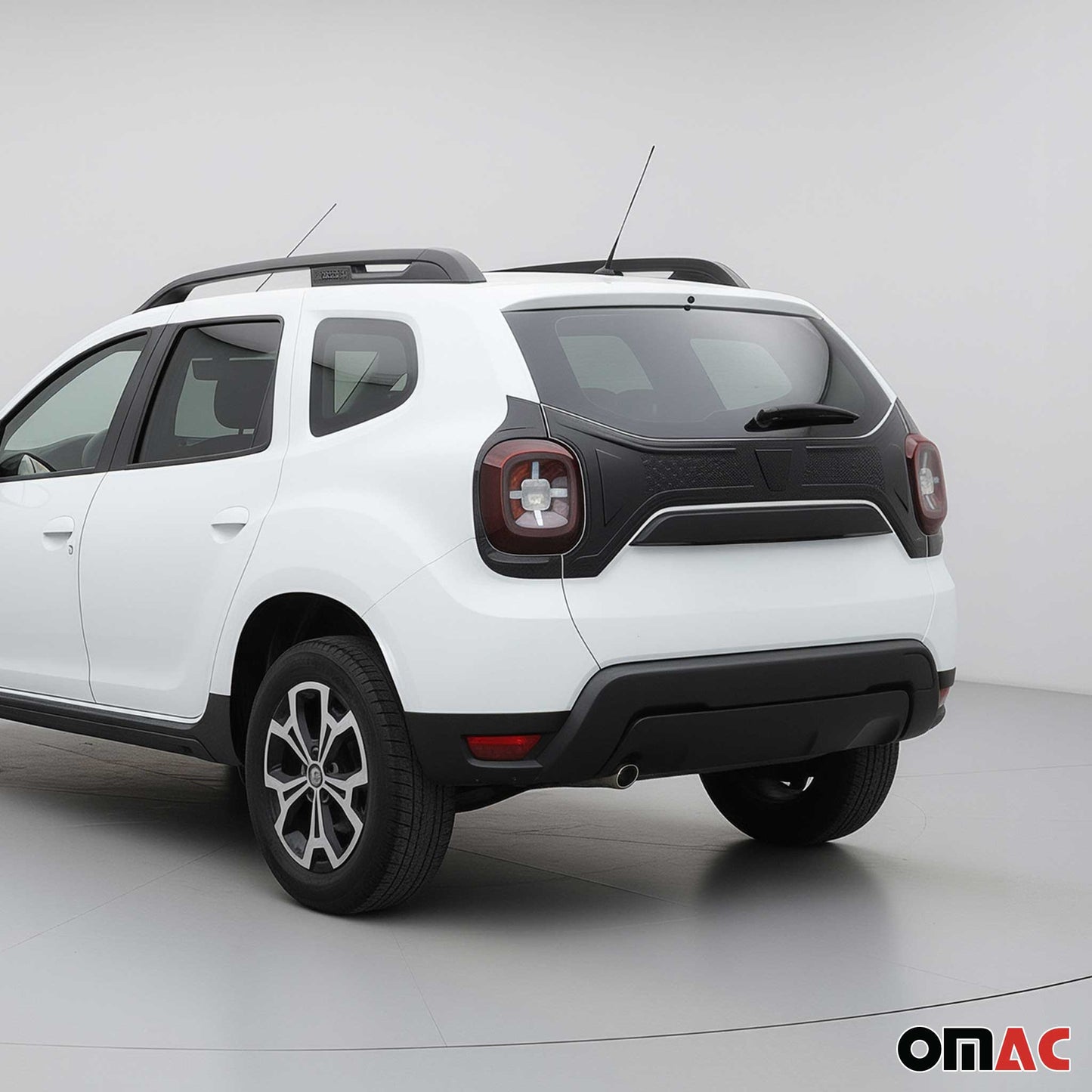 Heckklappenschutz Heckklappenabdeckung für Dacia Duster 2018-2023 ABS 3tlg