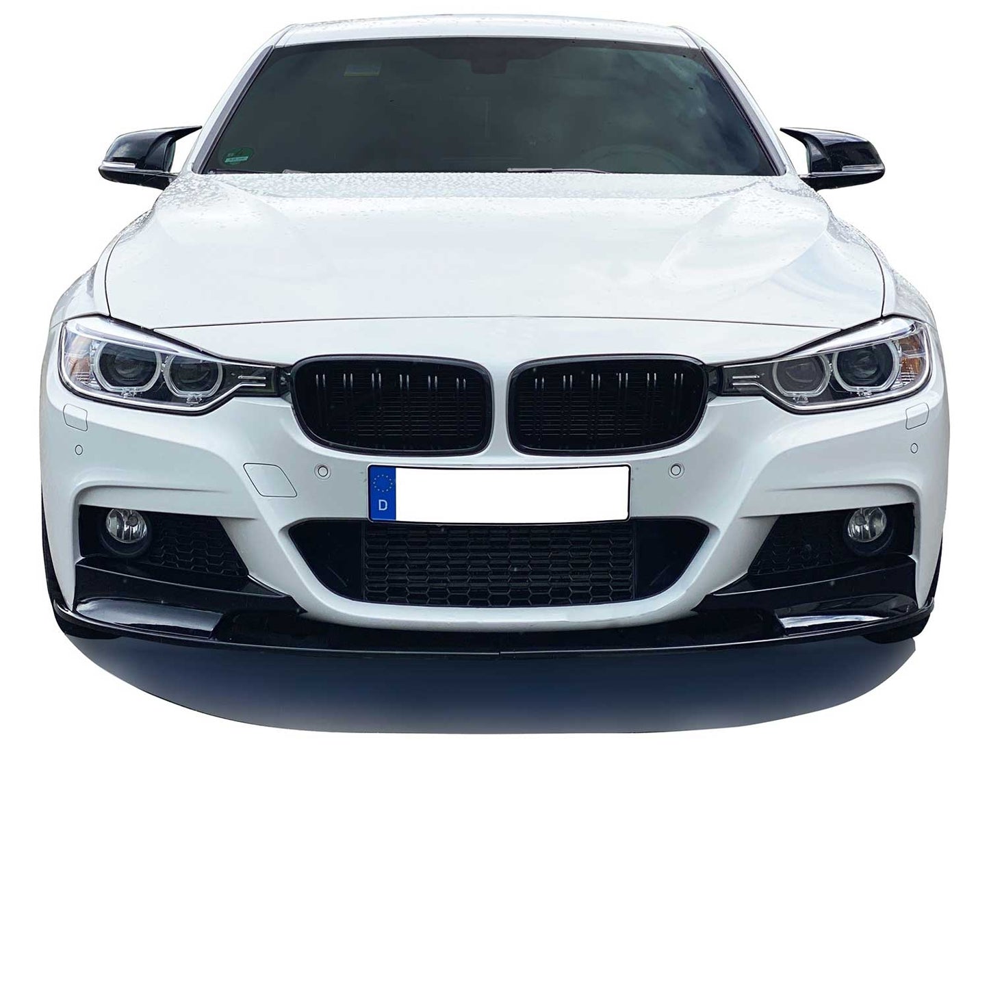 JOM Frontspoiler Lippe Stoßstange für BMW F30 F31 2011-2019 schwarz glänzend