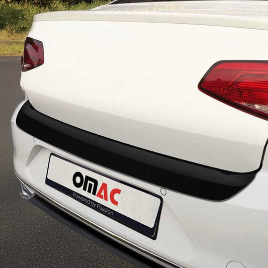 Ladekantenschutz Stoßstange für VW Passat B8 Stufenheck 2015-2019 Acryl Schwarz