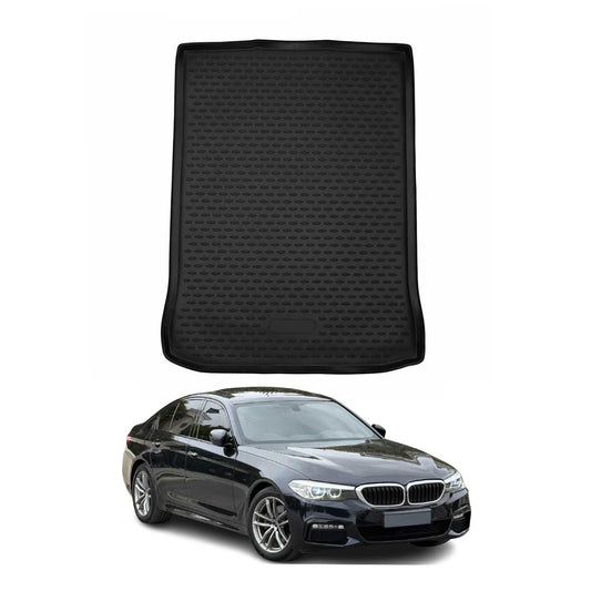 Covoraș portbagaj/tapițerie portbagaj pentru BMW Seria 5 M5 Sedan G30 F90 2016-2023, cauciuc TPE