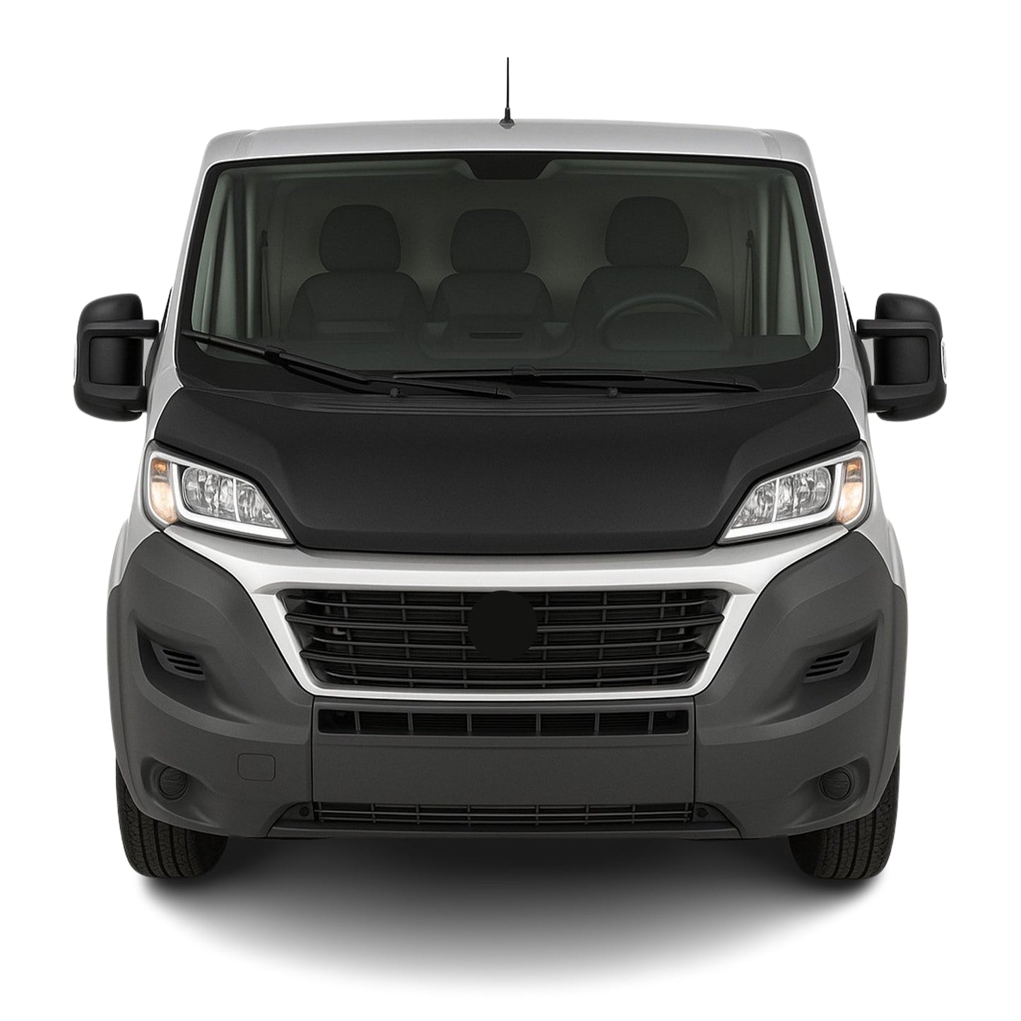 Protecție capotă anti-ciobituri pentru Peugeot Boxer 2014-2022, negru, 1 buc.