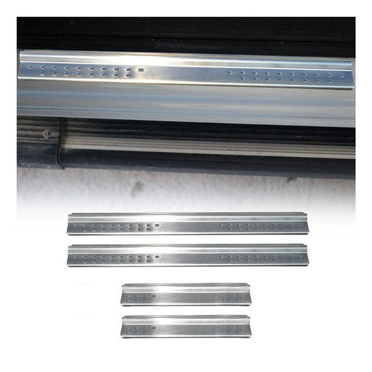 Protecții prag ușă pentru Nissan Pick-up D21 1985-1996, oțel inoxidabil, 4x