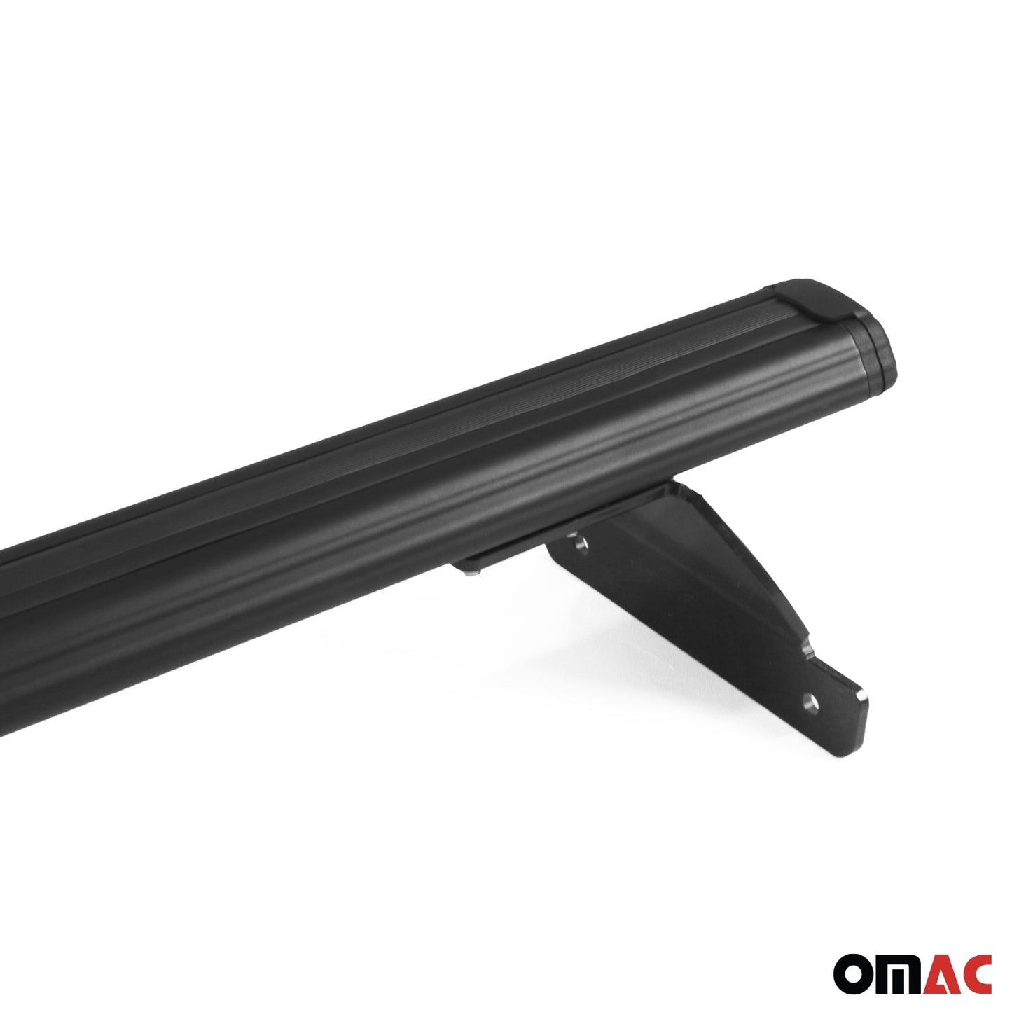 Dachträger Grundtäger für Jeep Compass 2017-2025 75kg Aluminium Schwarz 2 tlg